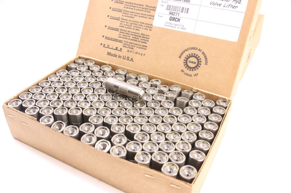 Chev GM LS Engines Hydraulic Roller Lifters x 128 Units Genuine # 25341990