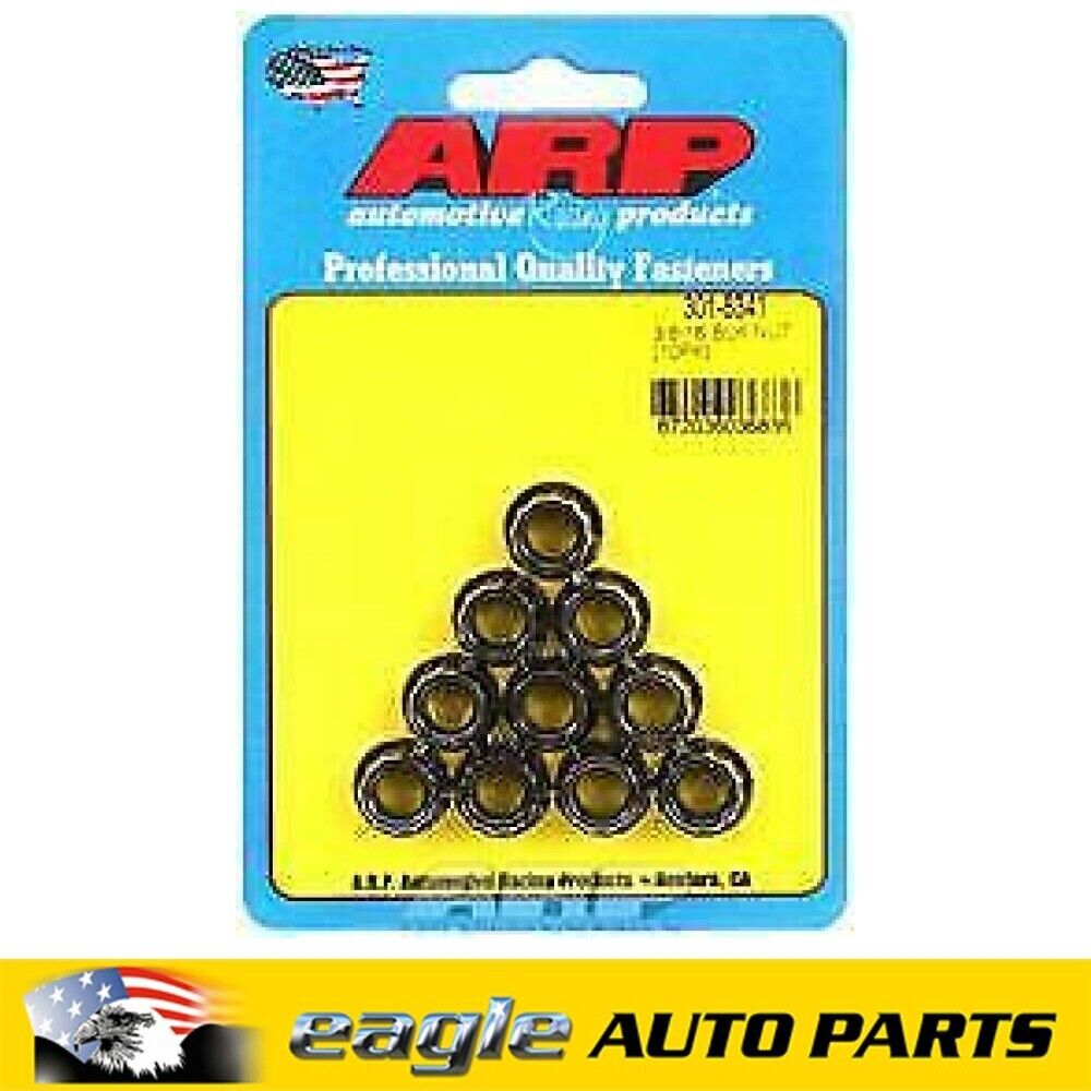 ARP 12-Point Nuts ,Steel, Black Oxide, 3/8 in.-16 RH Thread # 301-8341