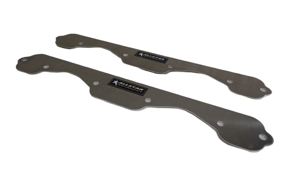 CHEV 350 SBC EXHAUST BLOCK OFF PLATES # 34212