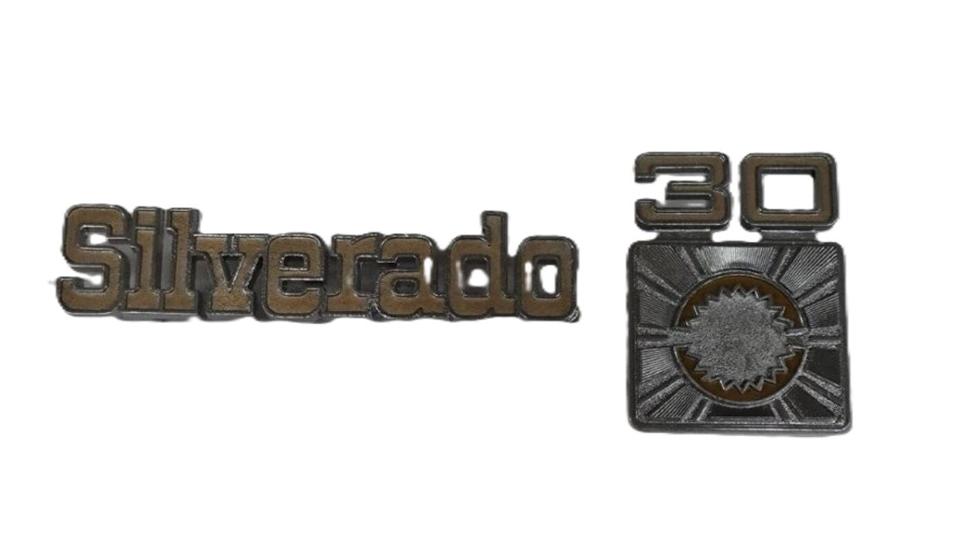 CHEV 1973 - 1980 SILVERADO GUARD EMBLEM (SILVERADO 30) # 349696