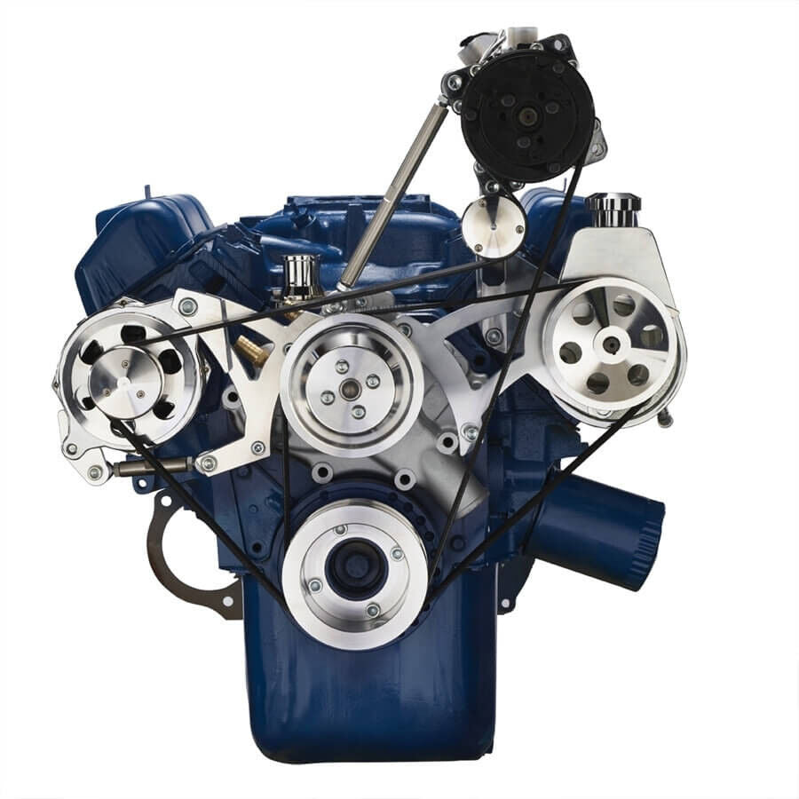 CVF Racing Ford 351 Cleveland Serpentine Kit # 351C-SERPENTINE-AC