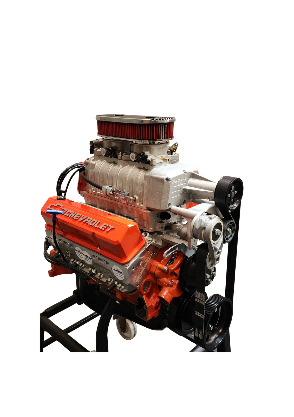 AA1 Chev 383 Supercharged Engine Package # 383-EDEL-SUPER