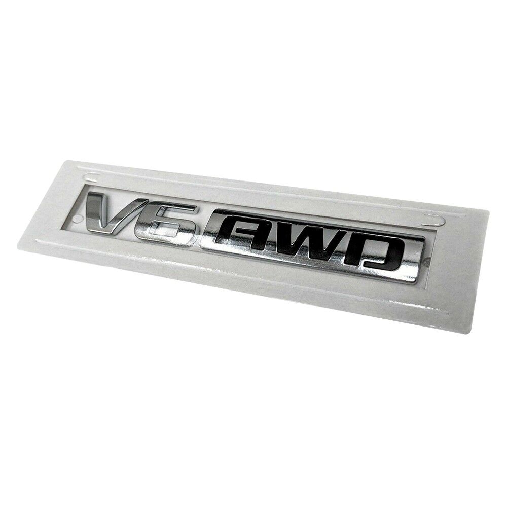 HOLDEN ZB COMMODORE FRONT DOOR " V6 AWD " EMBLEM BADGE # 39187799