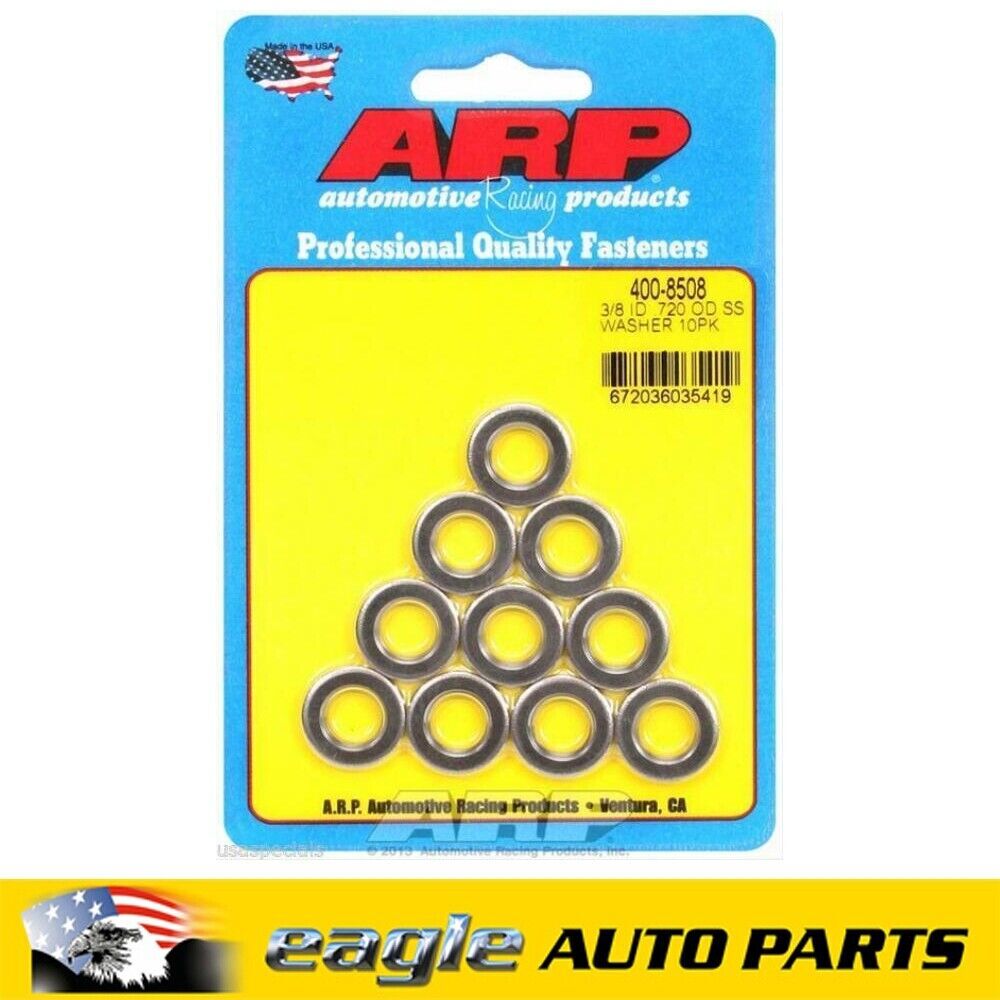 ARP Special Purpose Washers 0.375 in. I.D., 0.720 in. o.d., 0.120 in. # 400-8508
