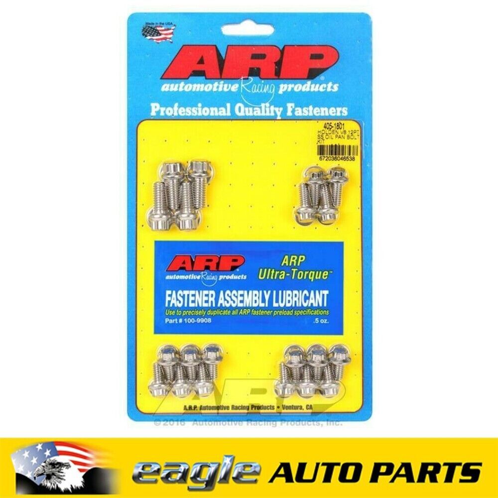 ARP Holden 253 304 308 V8 Stainless Steel 12pt Oil Pan Bolt Kit # 405-1801