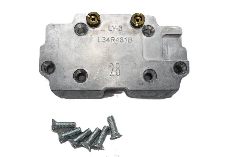 QUICK FUEL CARBURETOR BD1957 BLACK METERING PLATE TAKE OFF # QF-BD1957-MP-TO