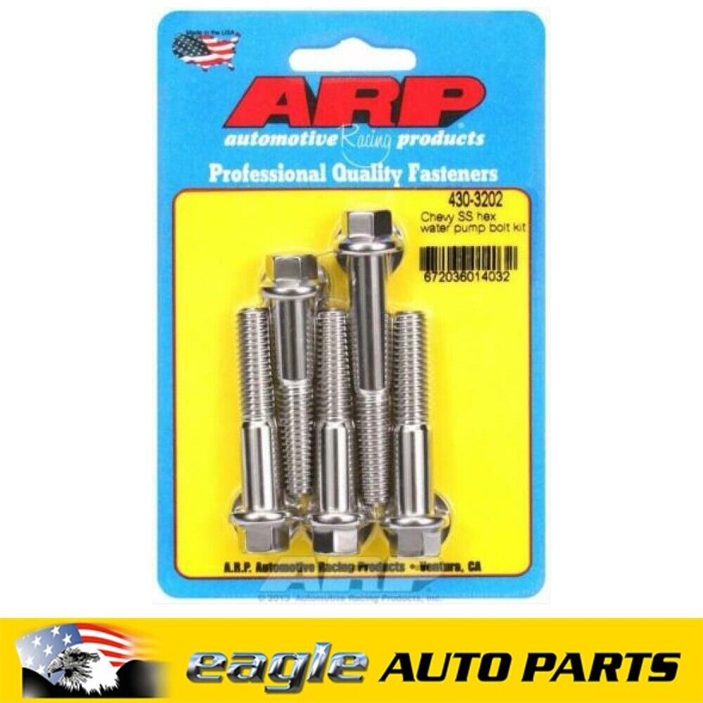 Chev 350 454 ARP Water Pump Bolt Kit 4303202 — Eagle Auto Parts