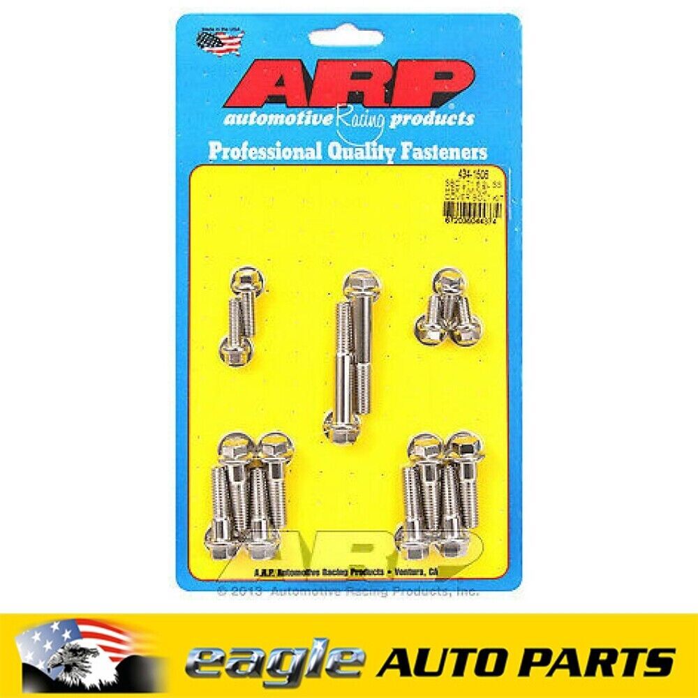 Chev LT1 6.2L ARP Timing Cover Bolt Kit Hex Head # 434-1506