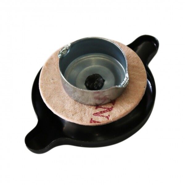 GM TWIST ON FLAT OIL CAP BLACK # 66-025
