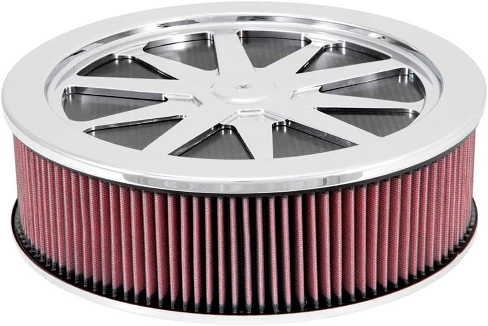 K&N Filters 66-5120 Custom 66 Air Cleaner Assembly 14" X 3" # 66-5120