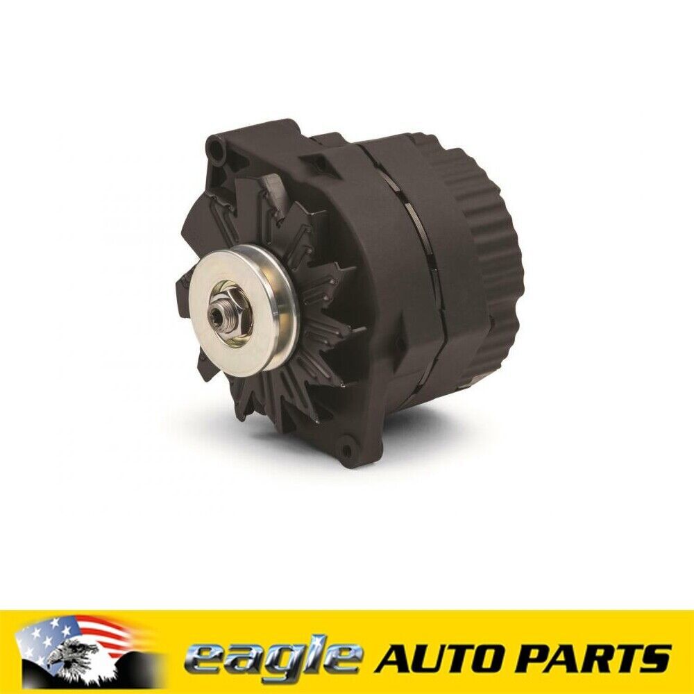 Chev 120 amp 1-WIRE ALTERNATOR, Black , GM  # 66448-12N