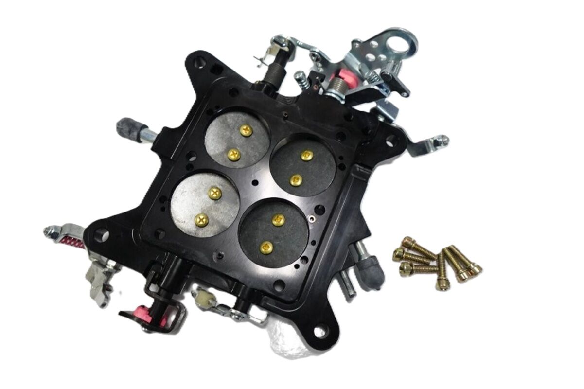 BRAWLER 750CFM CARBURETOR BLACK BASE PLATE TAKE OFF # 67213-BP-TO