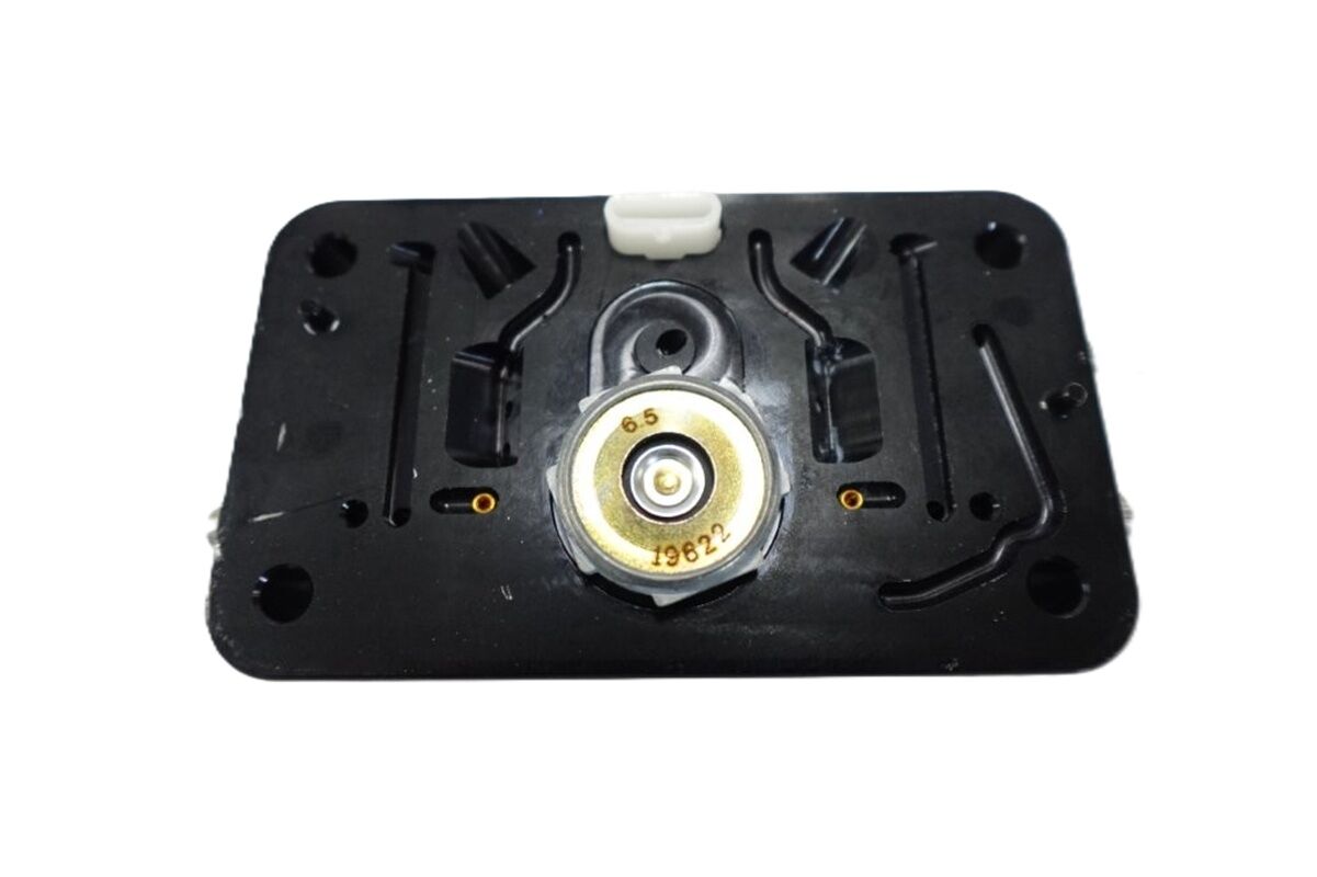 BRAWLER 750CFM CARBURETOR FRONT BLACK METERING BLOCK TAKE OFF # 67213-FRONT-MB-TO