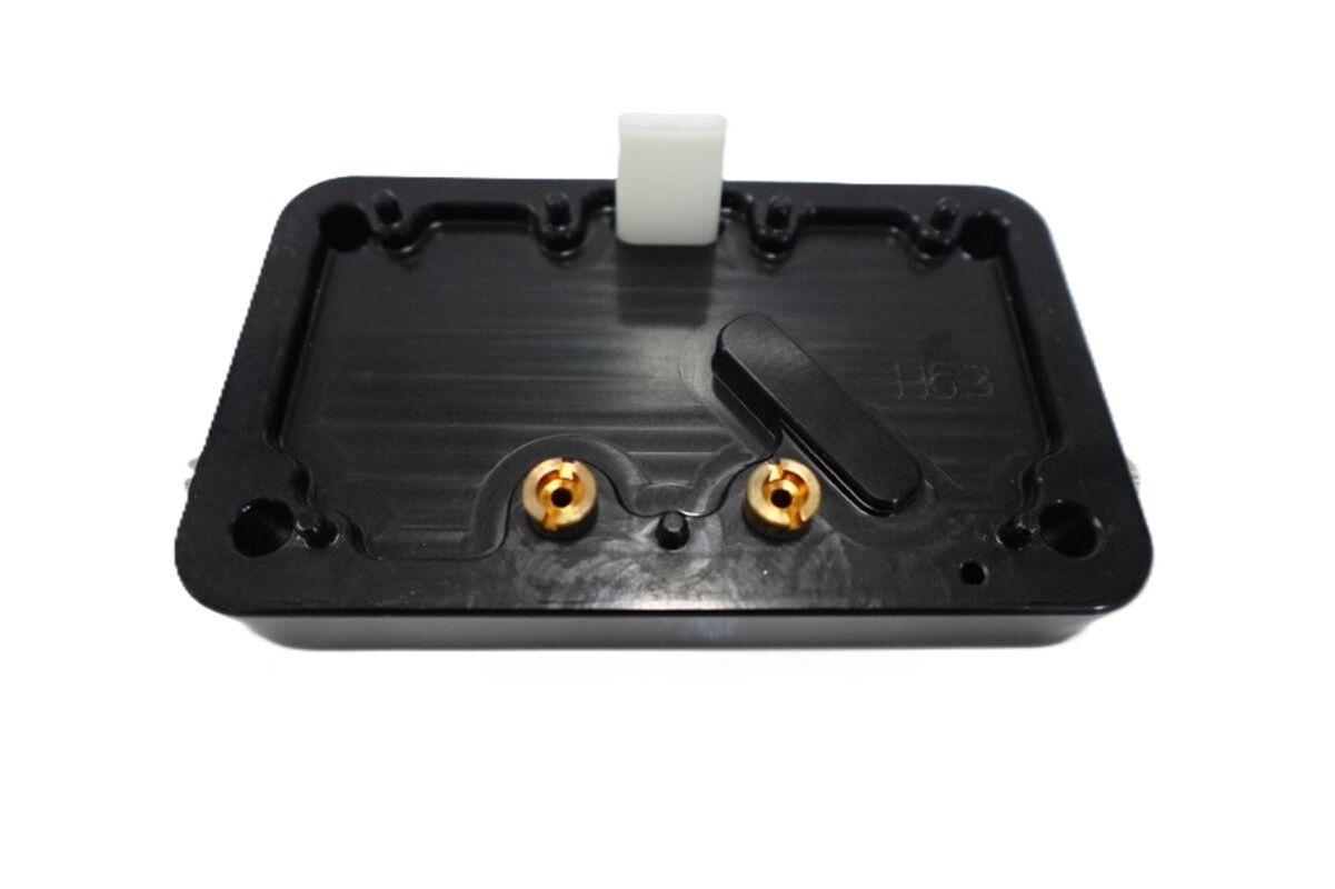 BRAWLER 750CFM CARBURETOR REAR BLACK METERING BLOCK TAKE OFF # 67213-REAR-MB-TO