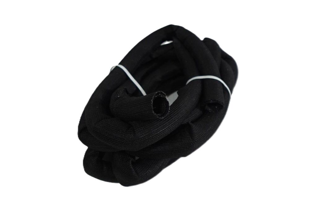 UNIVERSAL 1" CLASSIC BLACK BRAIDED HOSE 10FT LENGTH # 70955