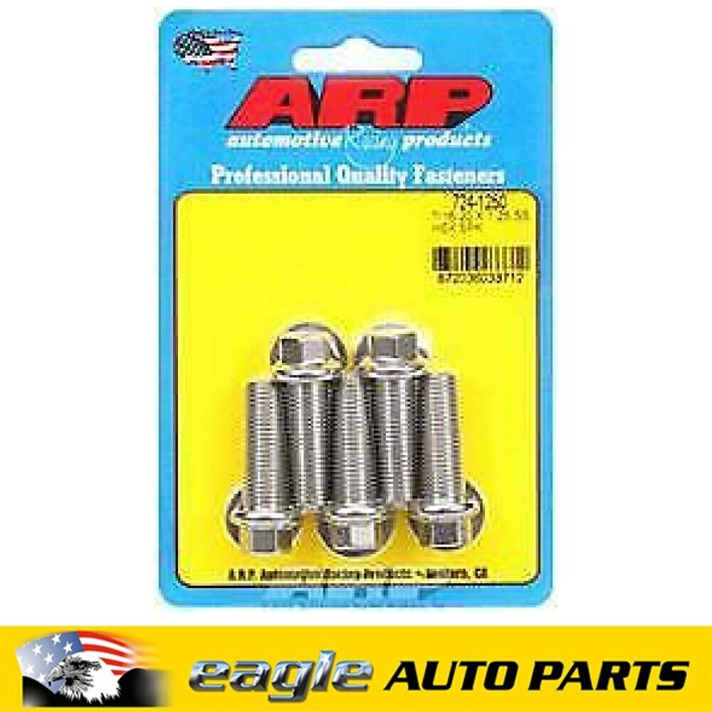 ARP Stainless Steel Bolts 7/16 in.-20 RH Thread, 1.250 in. UHL # 724-1250