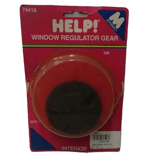 GM WINDOW REGULATOR GEAR # 74418