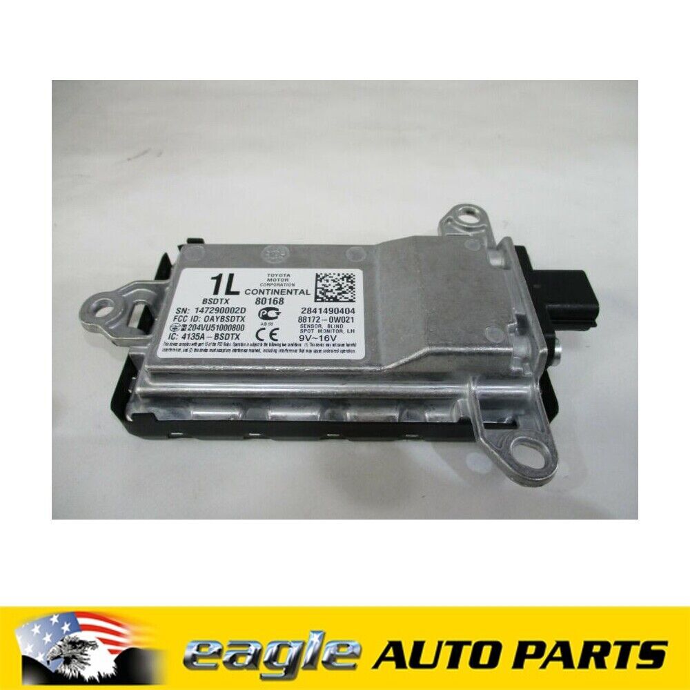 BLIND SPOT SENSOR MODULE TO SUIT TOYOTA CAMRY 2/12 - 4/15 OEM # 881720W021