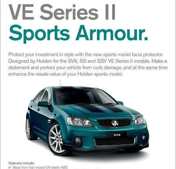 Holden Commodore VF Series 2 SV6 SS SSV Sports Armour Protector Front Spoiler
