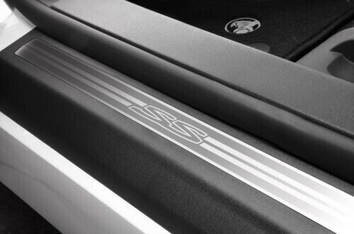Holden VE VF Commodore SS Logo Stainless Steel Sill Plates Front & Rear