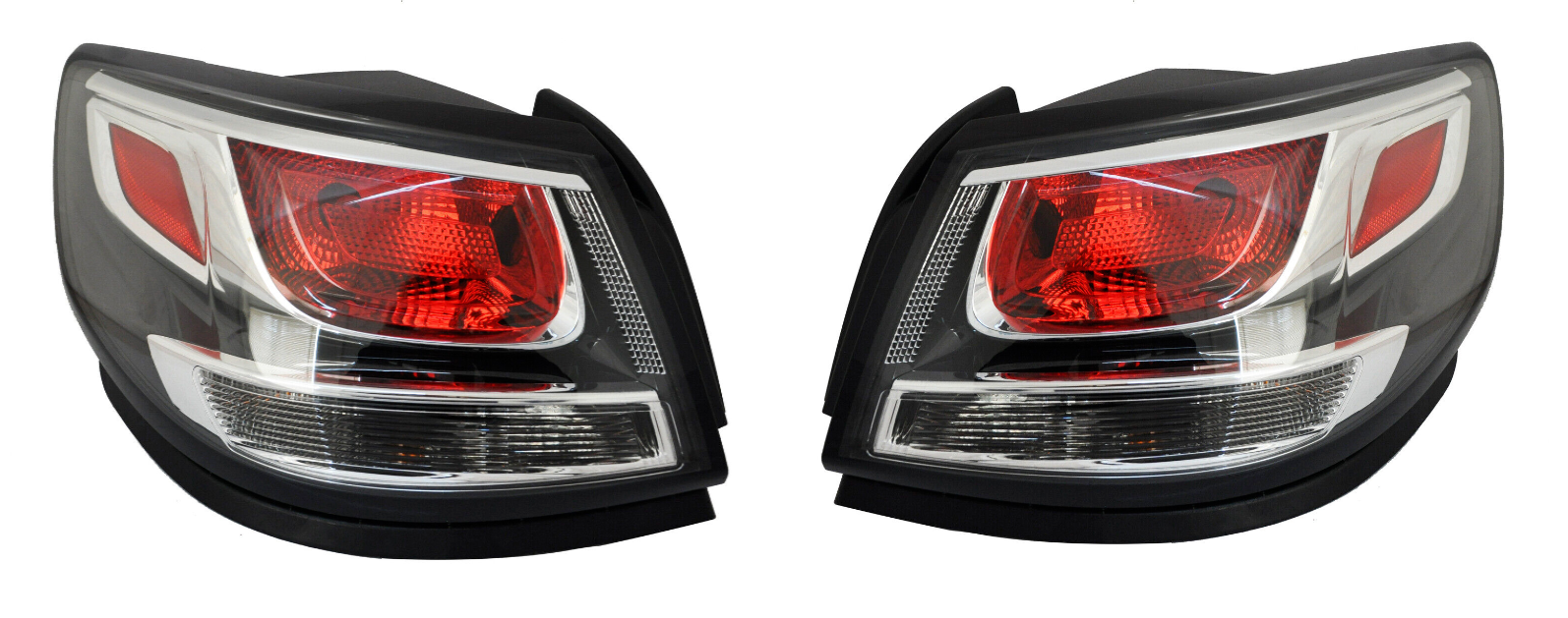 Holden VF Commodore SSV Redline Series 2 Left & Right Rear Tail Lights Black 92286213-4