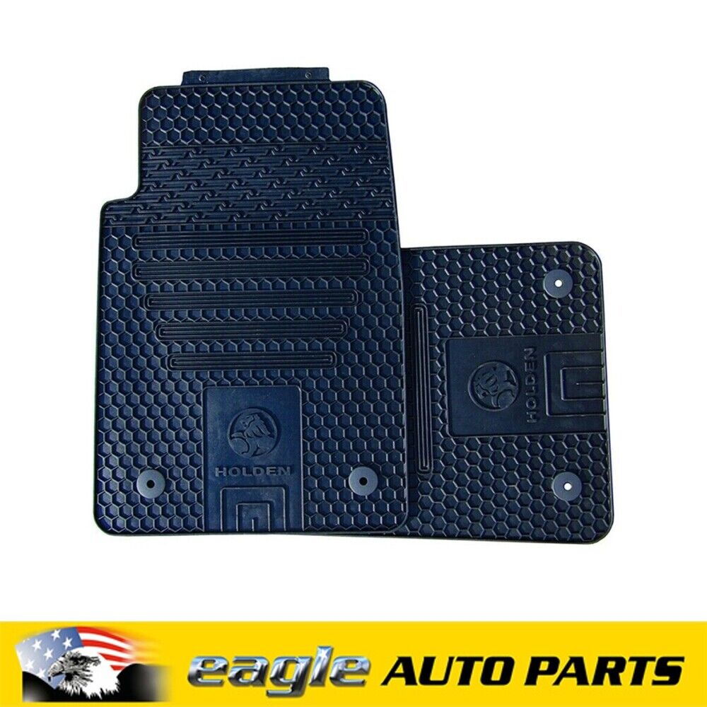 Holden VE Commodore Front Rubber Floor Mats . Set Of 2 Genuine # 92292695