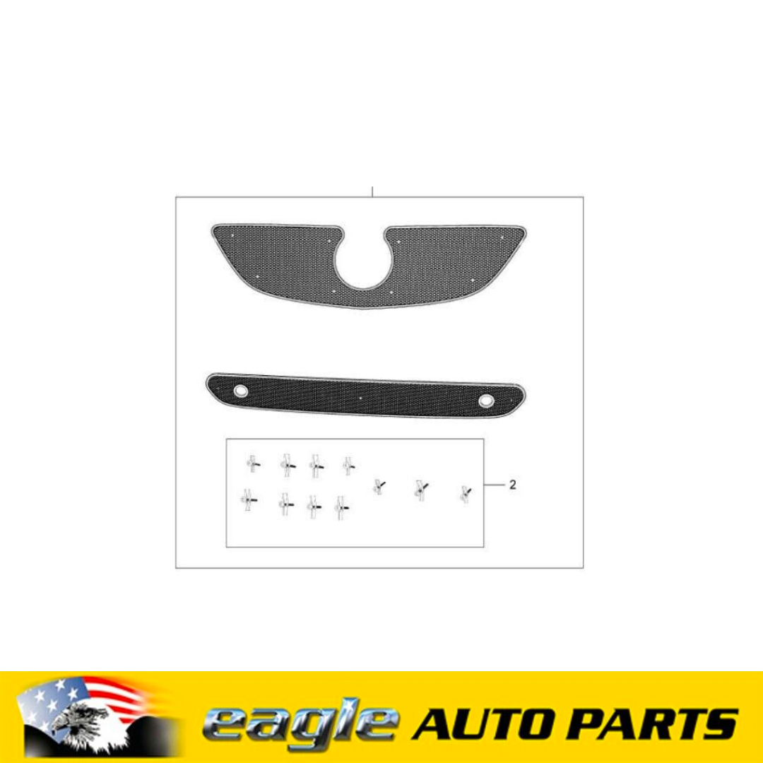 Holden VF Commodore Evoke Front Grille Mesh Protector Kit Genuine GM