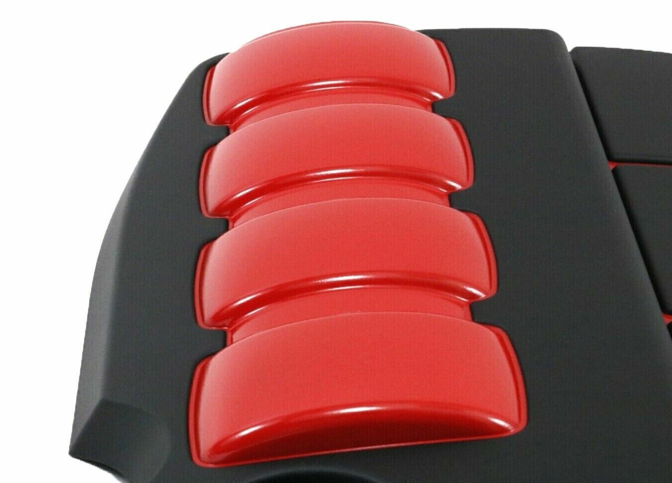 Holden New Pitch Black & Red Engine Cover for VF Commodore 6.2 litre LS3 Genuine