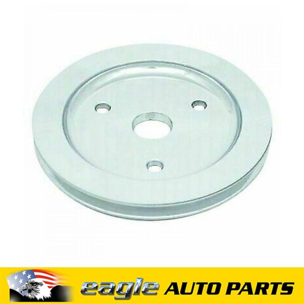 CHEV 350 POLISHED ALUMINUM BILLET LOWER SWP PULLEY # 9480P