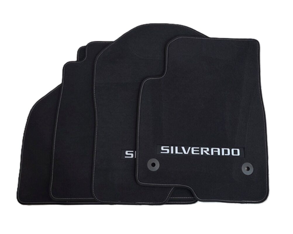 Chev Silverado 2500 4WD Front & Rear Carpet Floor Mats Set Genuine # 95711624