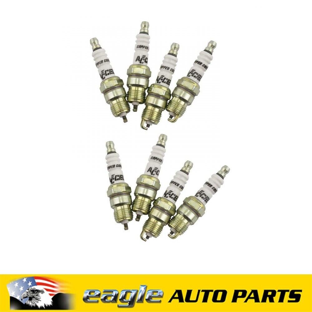 Accel Shorty Spark Plug Suits Holden Ford Chev V8 14mm Tapered Seat   # ACC-8199