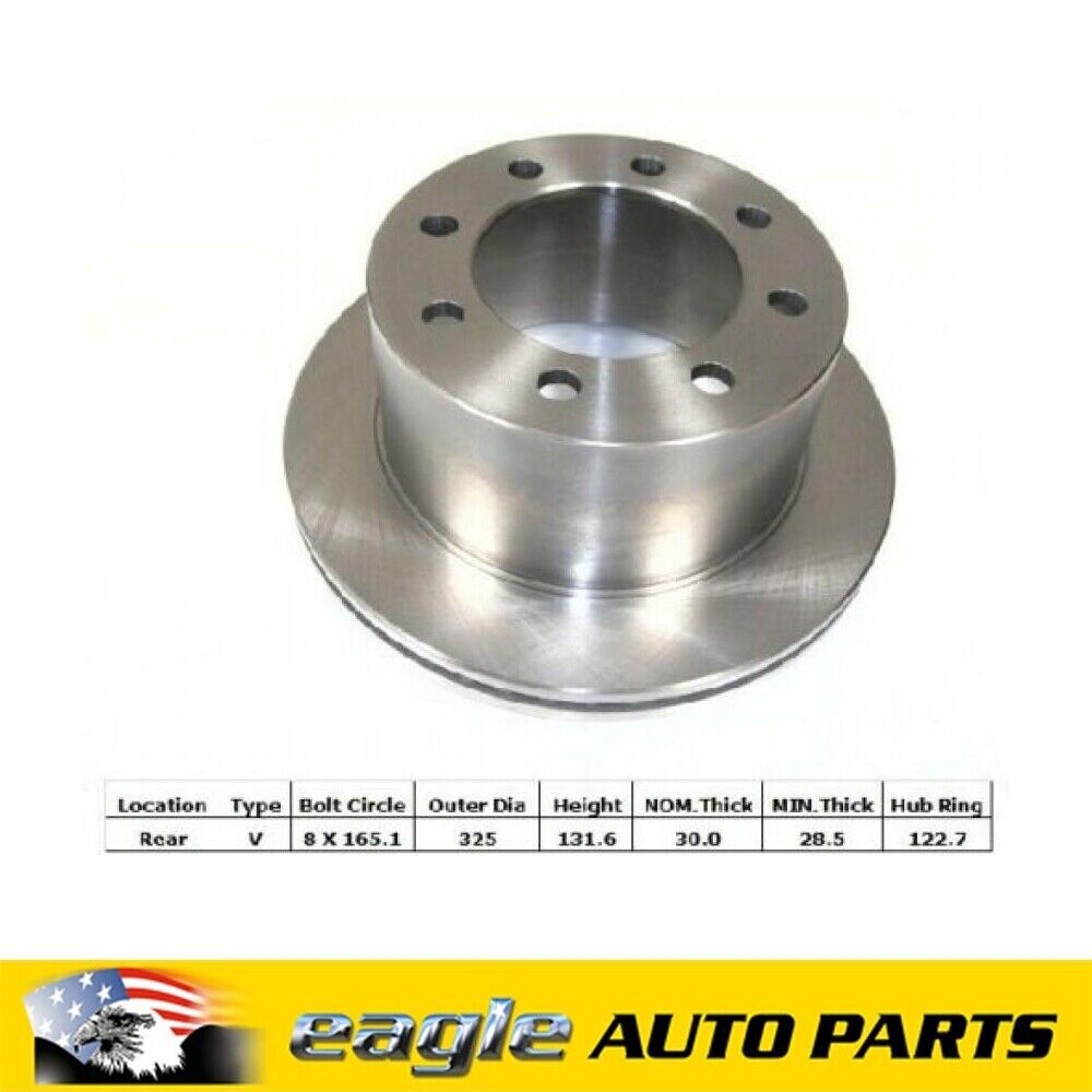 Chev Silverado 3500 & 3500HD Rear Disc Rotor 2001 - 2010 # AR-8646 ...