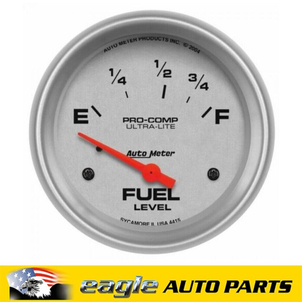 AutoMeter Gauge, Ultra-Lite, Fuel Level, 2 5/8in, Chev Ford Holden # AU4415