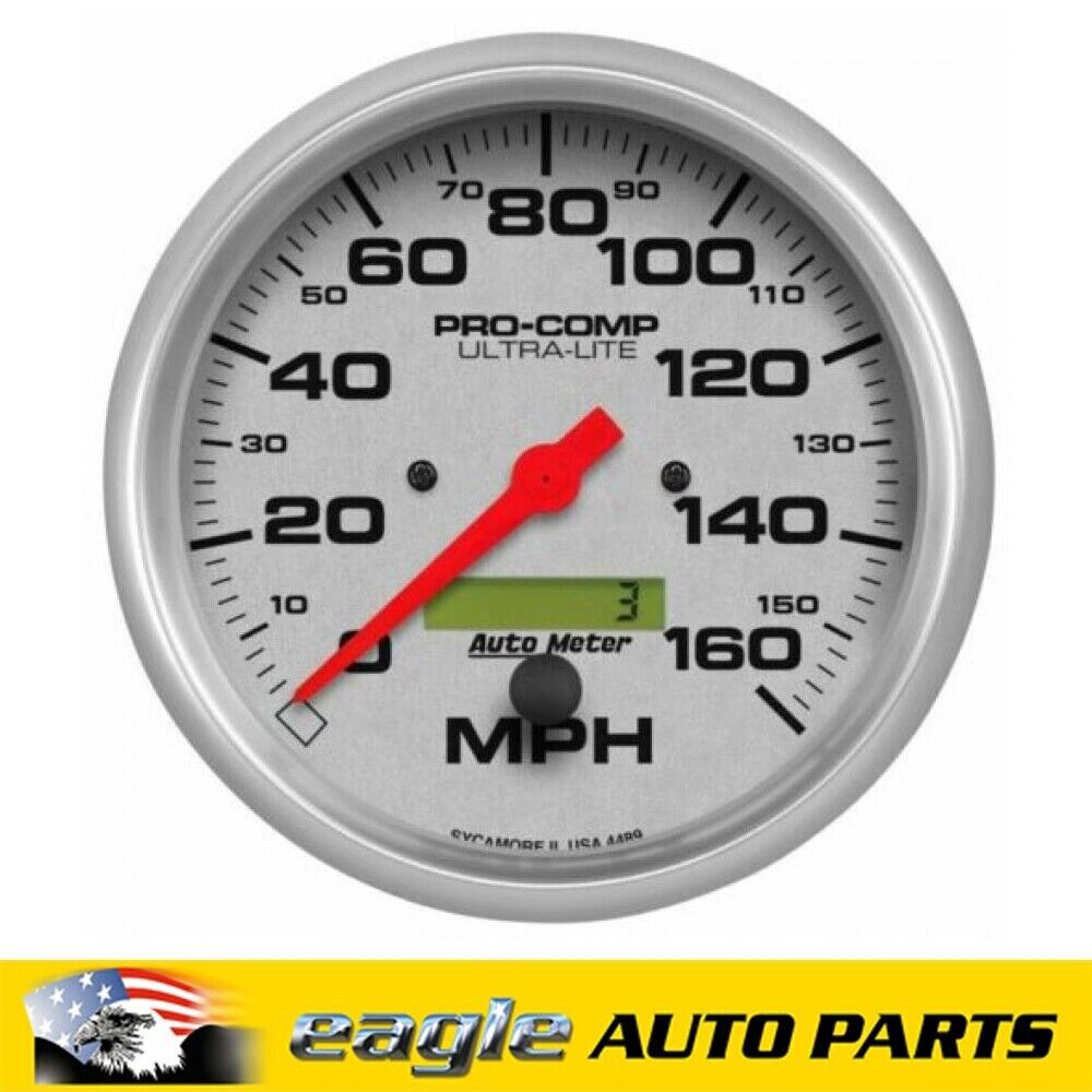 AutoMeter Ultra-Lite Series Speedometer 0-160 mph 5". # AU4489