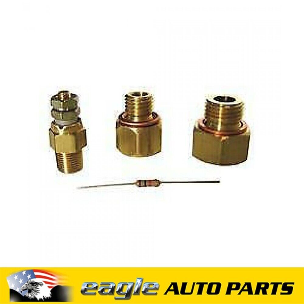 Temp Sensor Adapter AutoMeter Gauge Pressure and Temp Adapters, Temp Sender Kit GM LS # AU ...