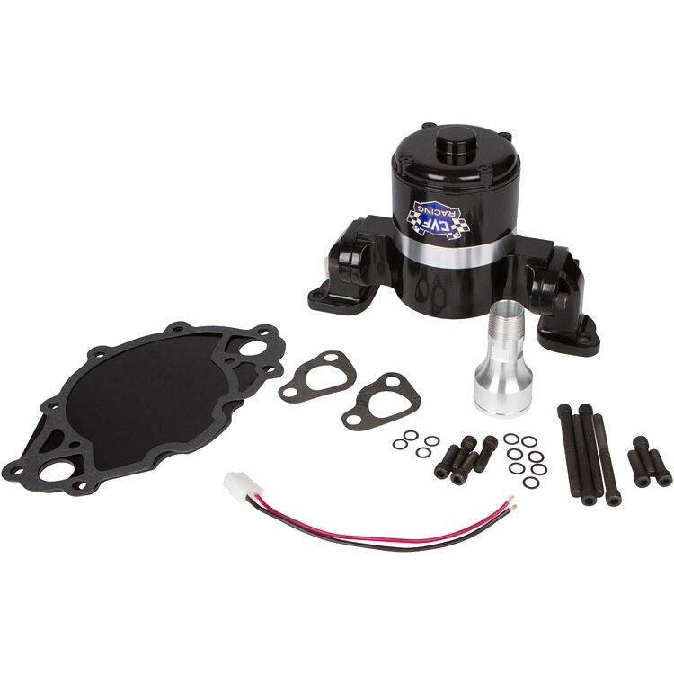 CVF Racing Ford 351 Cleveland Electric Water Pump 35 GPM Black # B-351C-EWP
