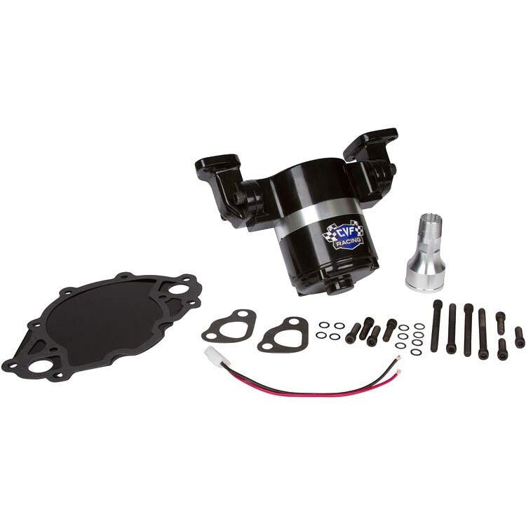CVF Racing Ford 429 460 BBF Electric Water Pump 35 GPM Black # B-BBF-EWP