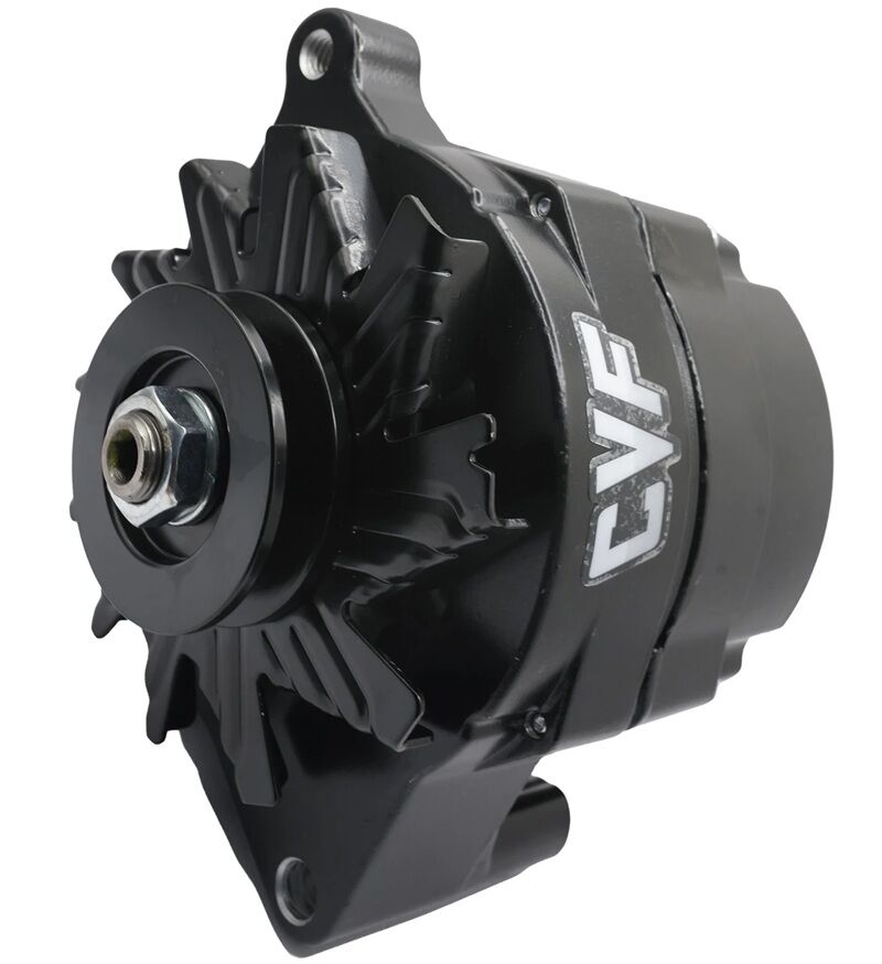 Ford 1 Wire Black CVF 140 Amp Alternator # B-FORD-1WIRE-140A
