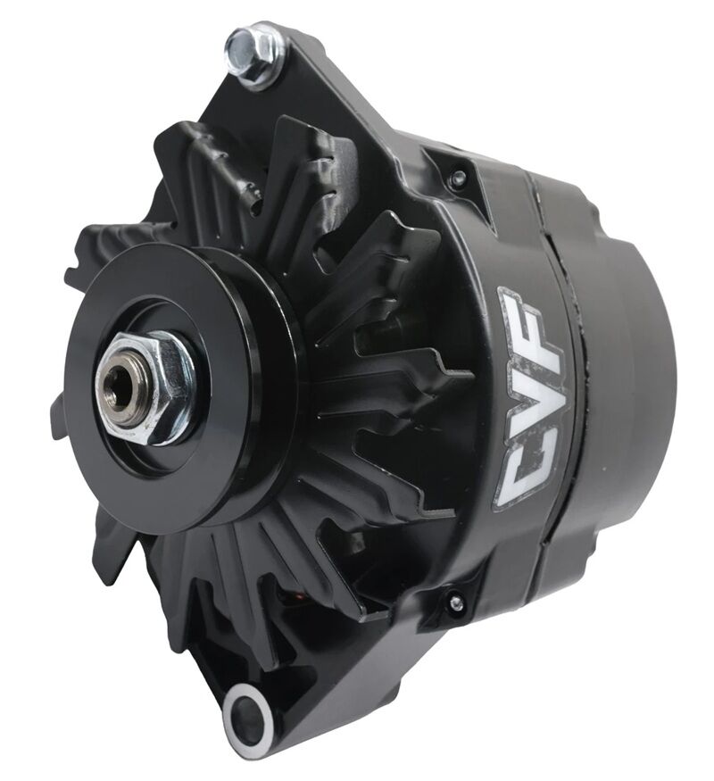 GM Chev Holden 1 Wire Black CVF 100 Amp Alternator  # B-GM-1WIRE-100A