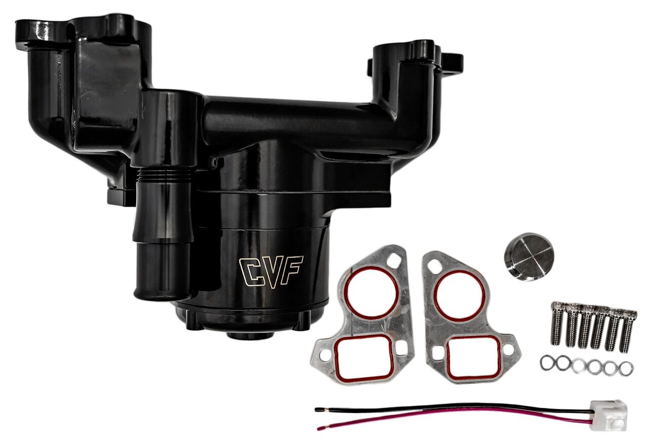CVF Racing Chev LS Electric Water Pump - Black # B-LSX-EWP