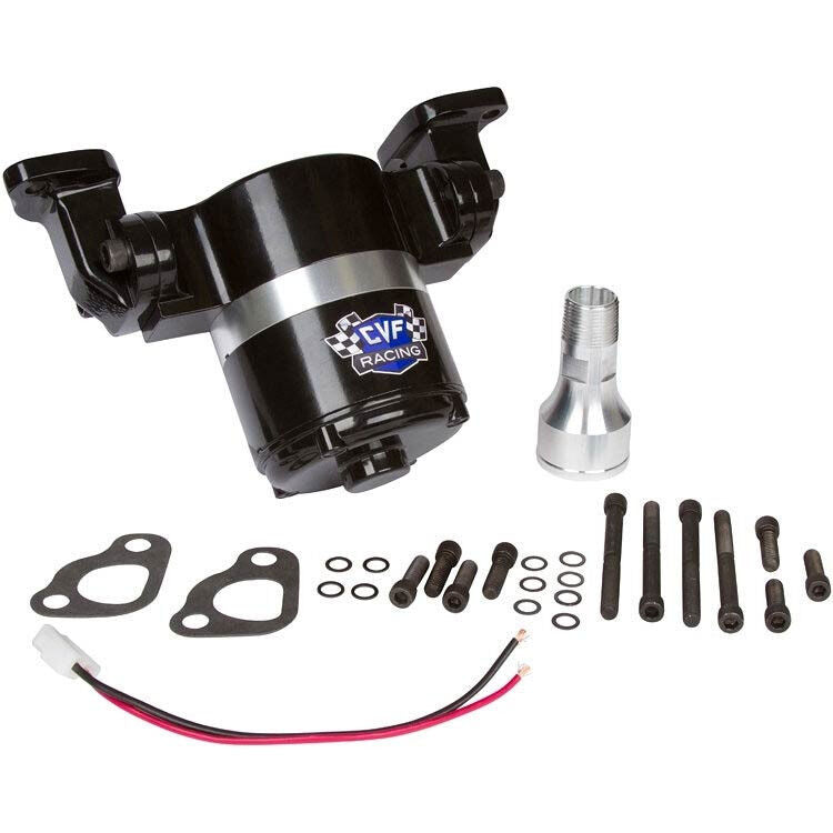 CVF Racing Chev 350 SBC Electric Water Pump - 35 GPM # B-SBC-EWP