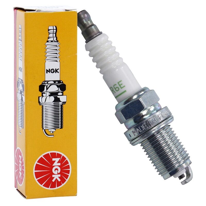 NGK M14 x 1.25 , 19mm Reach Washer'd Seat Spark Plug  # BKR6E