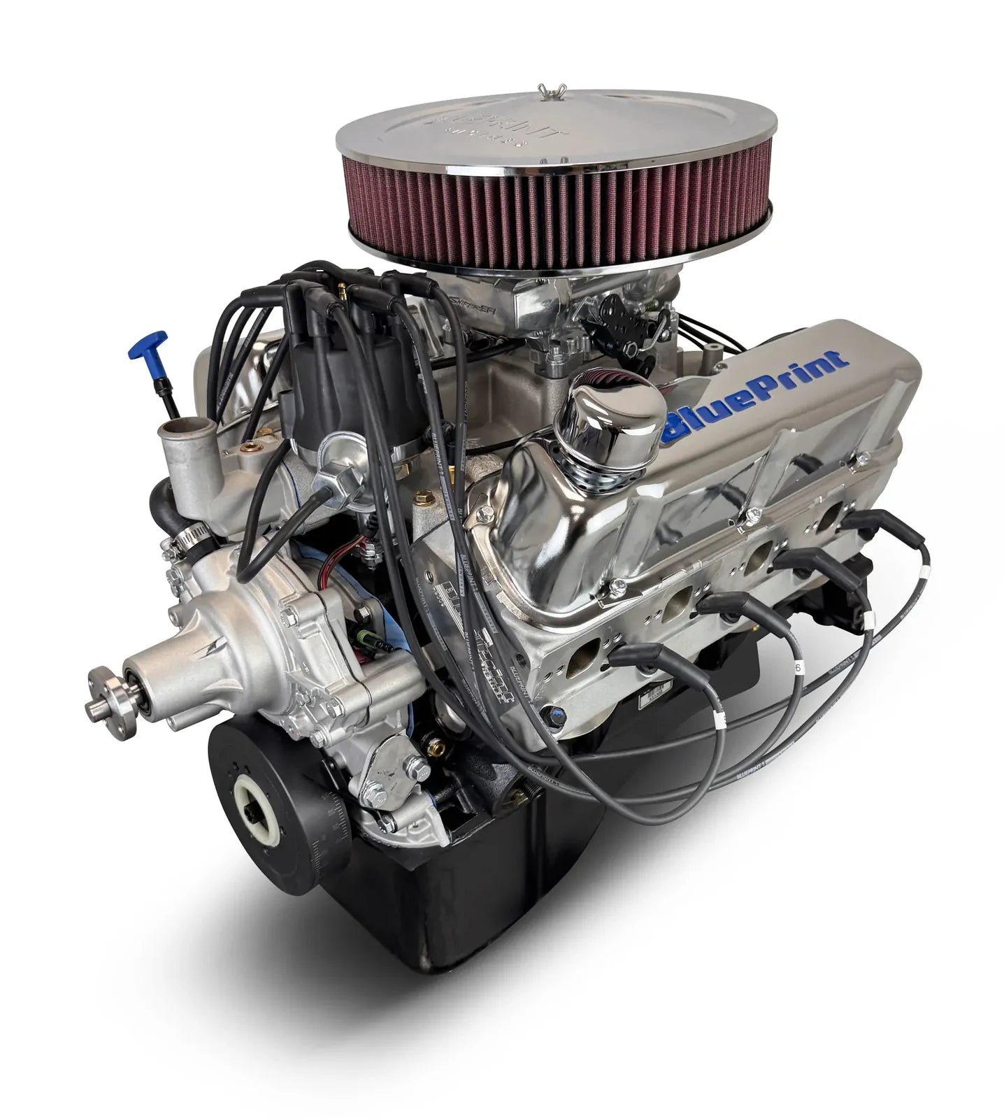 BluePrint Engines Ford 347 Stroker Engine With Sniper 415HP Dressed BP3479CTFD