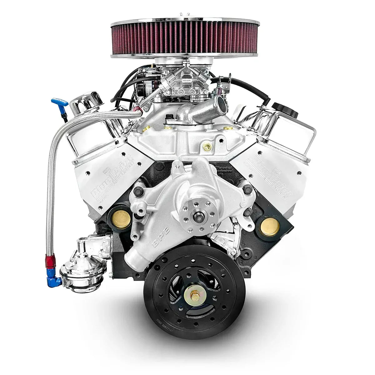 Dressed Engine Module BluePrint Engines Chev 350 Deluxe Dressed Crate Engine 390hp # BP3505C ...