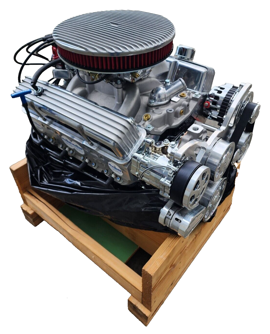 BluePrint Engines Chev 383 Stroker Engine 430hp Serpentine Kit # BP38318CTCKV