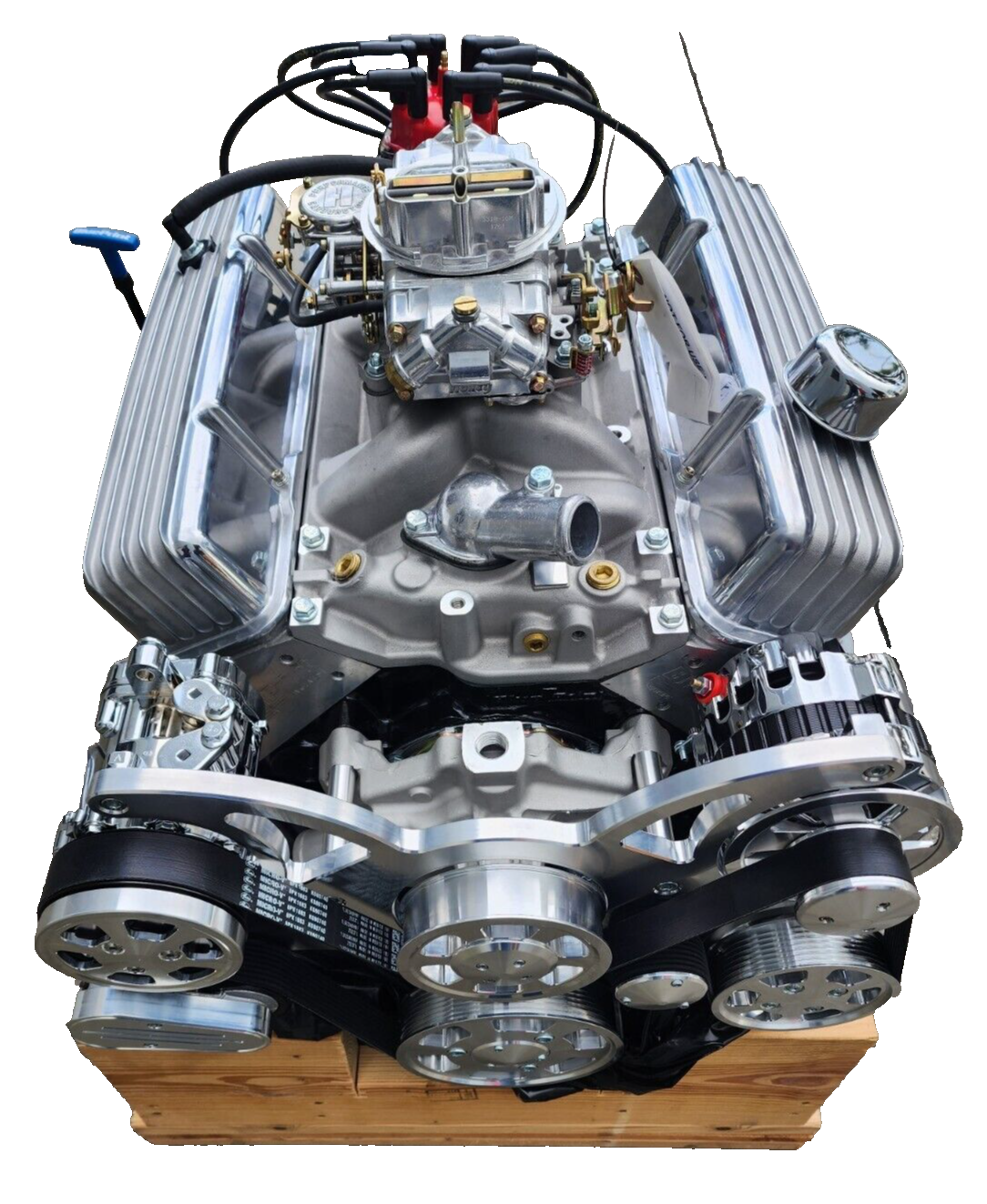 BluePrint Engines Chev 383 Stroker Engine 430hp Serpentine Kit # BP38318CTCKV