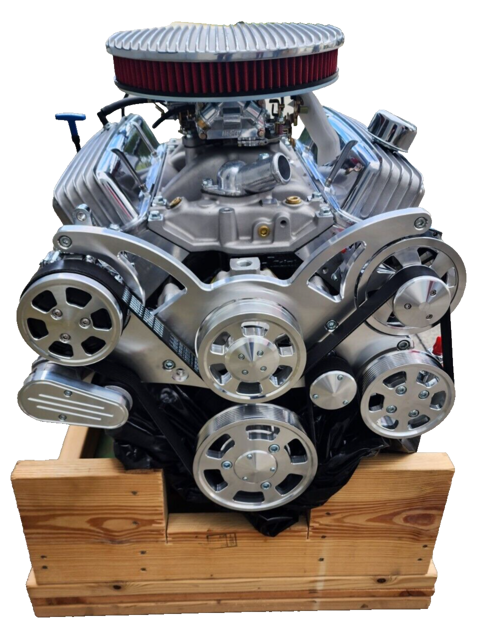 BluePrint Engines Chev 383 Stroker Engine 430hp Serpentine Kit # BP38318CTCKV