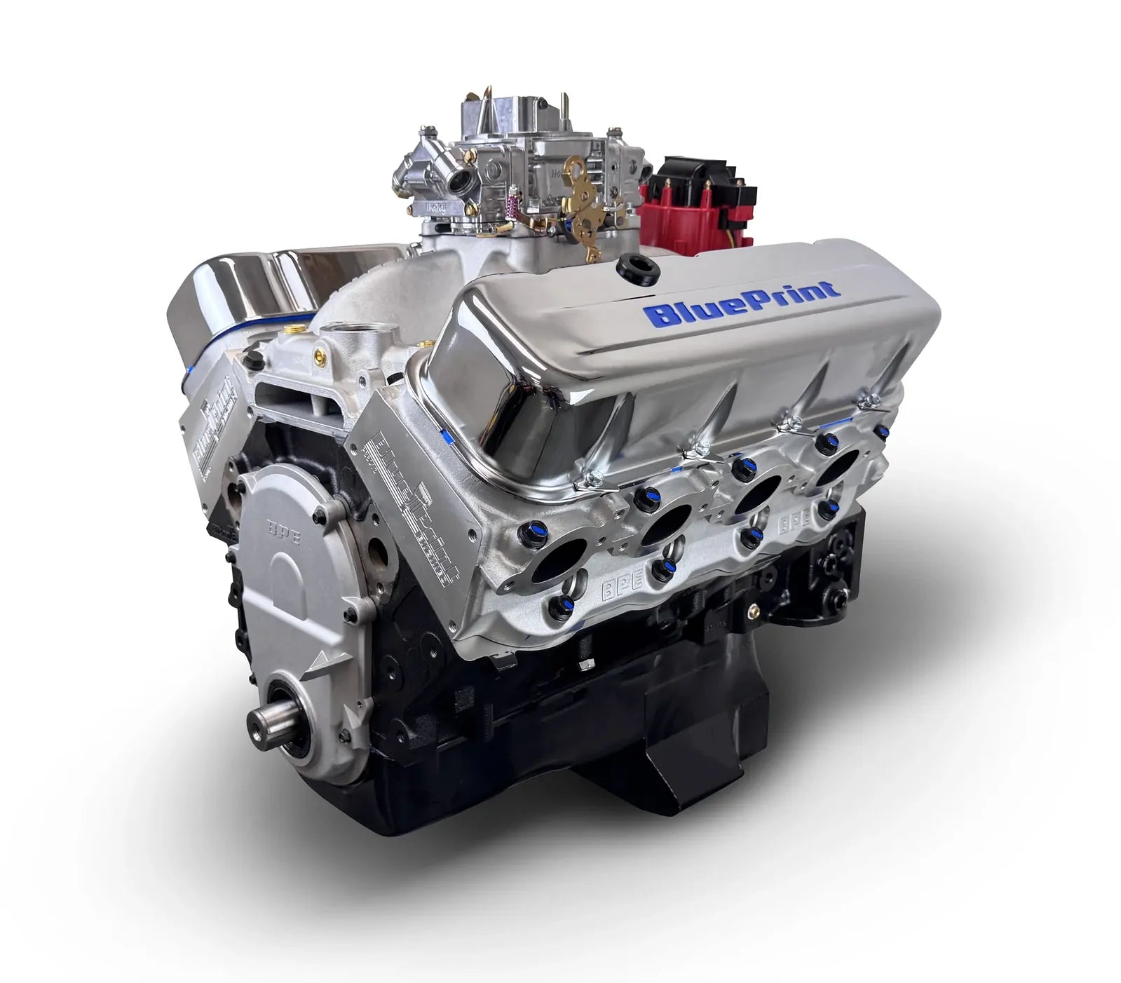 BluePrint Engines Chev 496, 600HP Stroker Base Crate Engine Dressed # BP4967CTC