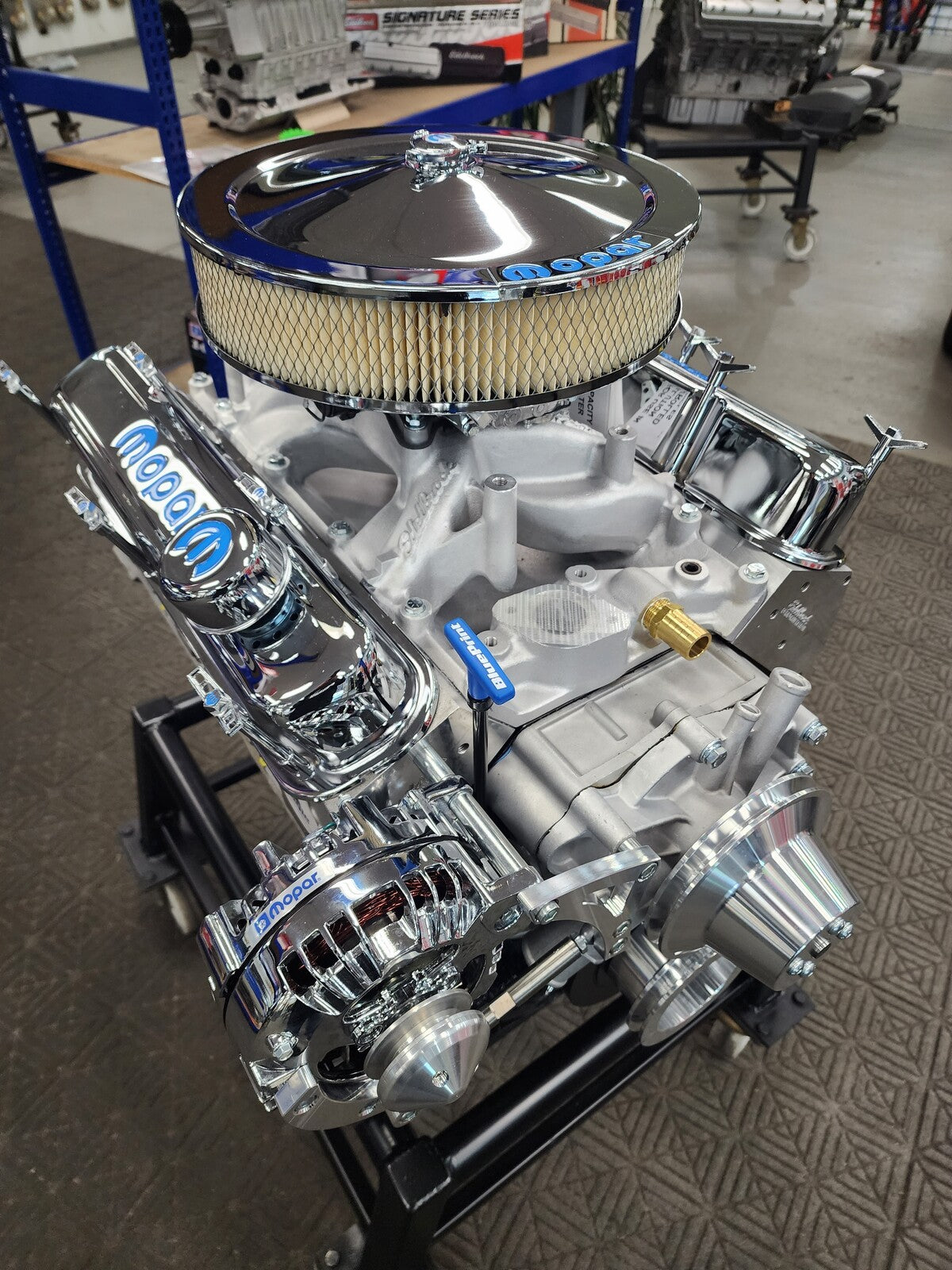 BluePrint Engines Chrysler 408 , 465HP Dressed Crate Engine # BPC4085CTCD