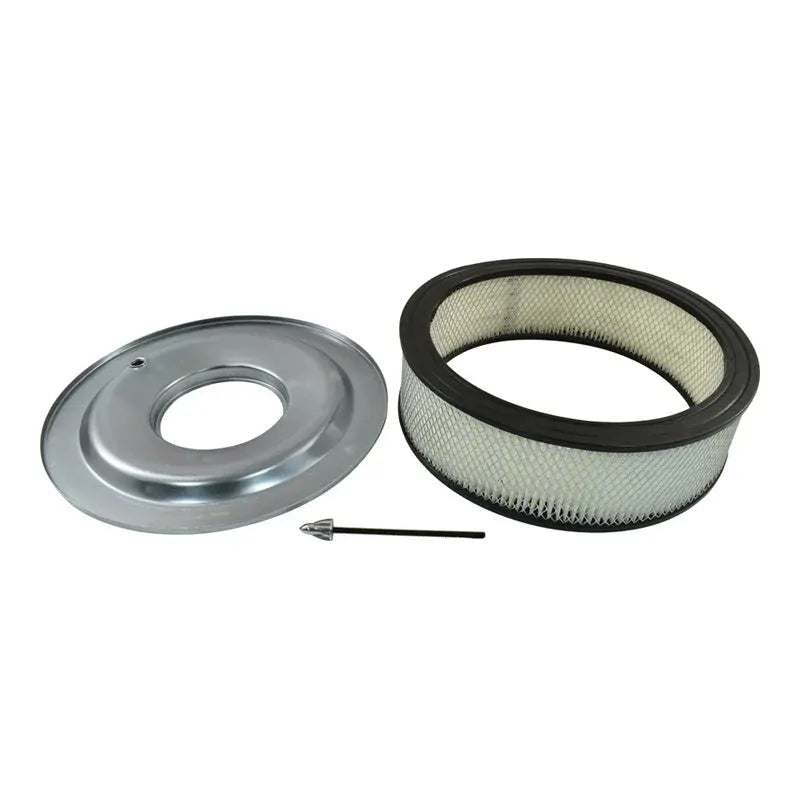 Retro Cadillac / Oldsmobile Style Air Cleaner Assembly Black # CAL-1500